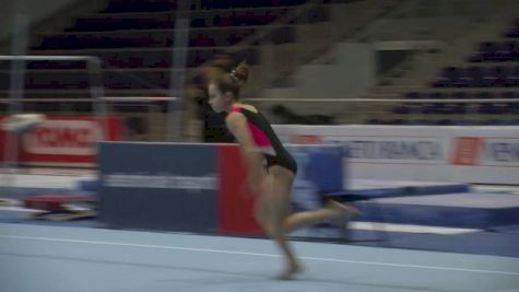 Ragan Smith Performs Floor Routine, Day 4 Training - Jesolo 2015