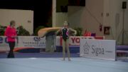 Victoria Nguyen Impressive On Floor, Day 4 Training - Jesolo 2015