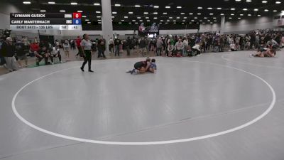 135 lbs Cons. Rd Of 16 - Lyniann Gusick, Sebolt Women Wrestling Academy vs Carly Manternach, Dubuque Wrestling Club