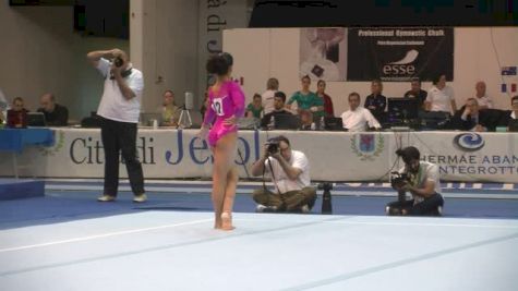 USA, Laurie Hernandez, 14.5 FX, Team/AA Finals - Jesolo 2015