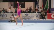 USA, Norah Flatley, 14.35 FX, Team/AA Finals - Jesolo 2015