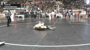 1A-4A 132 1st Place Match - David Hill, Oak Grove vs Karter Armstrong, Tallassee