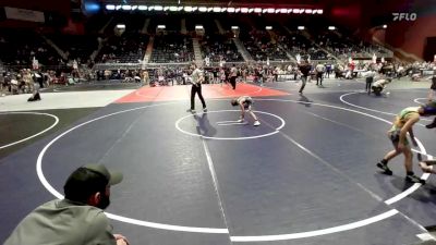 62 lbs Consi Of 8 #2 - Tucker Brumwell, Heights WC vs Jackson Pierce, High Plains Thunder