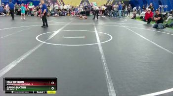 56 lbs Finals (2 Team) - Max Deshon, Neighborhood Wrestling vs Gavin Saxton, WV Wild