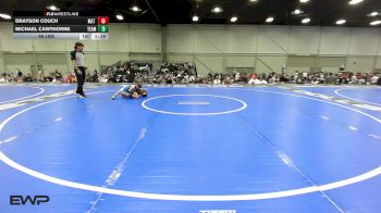 46 lbs Rr Rnd 2 - Drayson Couch, Mat Union Misfits 9U 2 vs Michael Cawthorne, Team Danger 9U