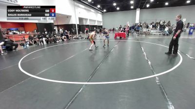 113 lbs Cody Holtberg, California Silver vs Skiles Burkhead, Virginia Greco