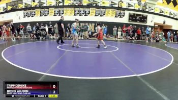 86 lbs Cons. Round 1 - Tripp Demske, Midwest Xtreme Wrestling vs Bronx Allison, Delta Wrestling Club Inc.