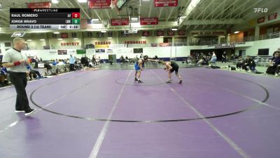 125 lbs Round 3 (10 Team) - Raul Romero, Avila vs Jorge Bravo, Lindsey Wilson (Ky.)