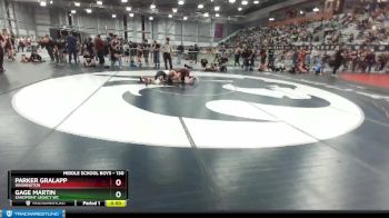 130 lbs Cons. Round 2 - Parker Gralapp, Washington vs Gage Martin, Sandpoint Legacy WC