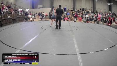 124 lbs Champ. Round 2 - Jasmine Godinez, Life University vs Victoria Day, Unattached Cumberlands