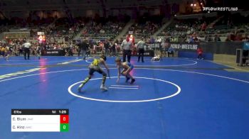 61 lbs Quarterfinal - Carson Blum, Unattached vs Carver Hinz, Iawc