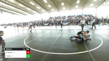 90 lbs Rr Rnd 4 - Omar Perez, Takedown Elite vs Forest Dull, Mattime