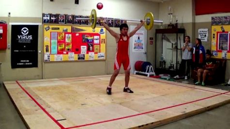 Session 1 Youth Men's B Snatch