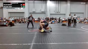 168 lbs Quarterfinal - Talan McNutt, Elevate Wrestling Club vs William Tripp, South Carolina School Of Wrest