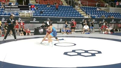 140 lbs Cons. Rd Of 64 - Sophia Hodges, Maryland vs Grace Rodriguez, Tennessee