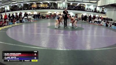 145B Quarterfinal - Clare Waite, North Central College vs Alisa Misselhorn, Indiana Tech University