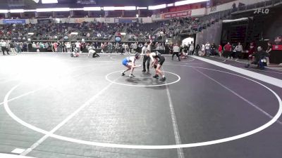 106 lbs Round Of 16 - Cale Martin, MoWest Championship Wrestling vs Eliam Sanders, Wilson Central
