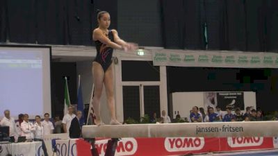 Canada, Rose-Kaying Woo, 13.75 BB, Event Finals - Jesolo 2015