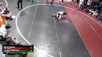 126 lbs Champ. Round 3 - Jaysen Rodriguez, Hermiston vs Keith Poirier, Priest River