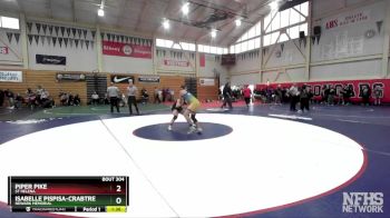 130 (132) Champ. Round 2 - Piper Pike, St Helena vs Isabelle Pispisa-Crabtree, Newark Memorial