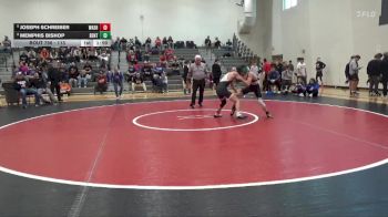 113 lbs Cons. Round 2 - Joseph Schreiber, Washington vs Memphis Bishop, Benton Community