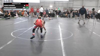 56 lbs Round 5 (6 Team) - Pierce Monroe, Valor Wrestling vs Roman Meissner, Neighborhood Wrestling