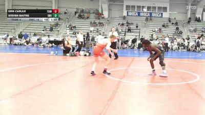 138 lbs Rr Rnd 1 - Erik Carlile, Team Diamond Fish - HSB vs Steven Maitre, Doughboy Black - HSB