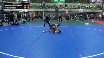 80 lbs Round 5 - Magdalen Rauenhorst, Summit Wrestling Academy vs Cora Newman, Rochester Panthers Wresting
