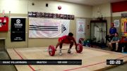 Isaac Villagrama (105) Snatch 125 Kgs