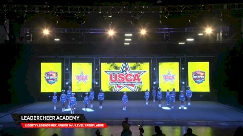 LeaderCheer Academy [2026 Liberty Legends Rec Junior 14 U Level 1 Perf Large Day 2] 2026 US Open Cheerleading & Dance Championship