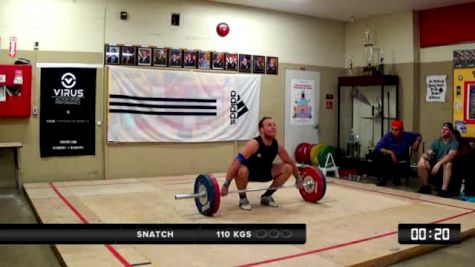 Session 7 Men's B Snatch