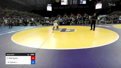 113 lbs Cons 32 #2 - Cesar Rodriguez, CT vs Antonio Quiroz, NV