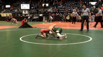 65lbs Finals Division Three Conner Kleinberg (Red) vs. Brandon Cannon (Green)