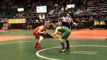 85lbs Finals Division Two Evan Rizzo (Red) vs. Logan Niceswanger (Green)