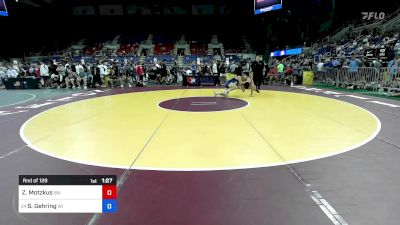 138 lbs Rnd Of 128 - Zackery Motzkus, WA vs Samuel Gehring, WI