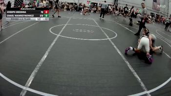 88 lbs Round 4 (6 Team) - Chael Wawrzynowicz, CTWHALE vs Joseph Messina, Prestige Worldwide