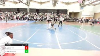 147-H lbs Round Of 32 - Damian Lopez, Tiger Wrestling Club (TWC) vs Joseph Marotta, Sachem North