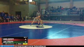 132 lbs Jude Leingang, Bismarck St Mary`s vs Lance Johnson, Natrona County