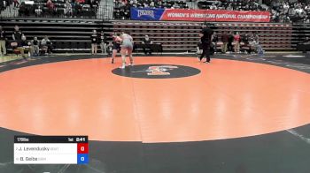 170 lbs Quarterfinal - Joye Levendusky, Southern Oregon vs Bo Geibe, Siena Heights