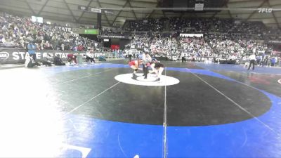 Girls 2A 110 lbs Semifinal - Adalyne Montiel, Toppenish (Girls) vs Athena Kusander, Washington (Girls)