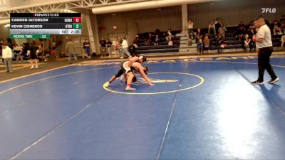 149 lbs Cons. Round 3 - Kevin Cisneros, Otero Junior College vs Camden Jacobson, Colorado Mesa University