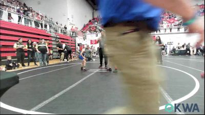 49 lbs Quarterfinal - Slade Summers, Standfast vs Haxen Gibson, Wolfpak Wrestling