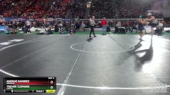 5A 138 lbs Quarterfinal - Trever Clemans, Capital vs Andrae Ramirez, Meridian