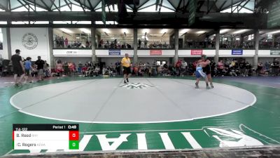 114-122 lbs Semifinal - Caine Rogers, Fighting Farmers vs Beau Reed, Alber Athletics