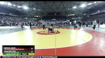 183 lbs Round 1 - Princess Saili, Mat Demon Wrestling Club vs Abygail Buck, Hoquiam Jr. Grizzly Wrestling Club