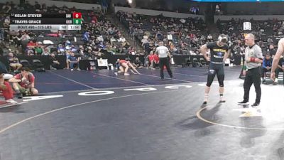 175 lbs Quarterfinal - Kelan Stever, San Clemente (SS) vs Travis Grace, Gilroy (CC)