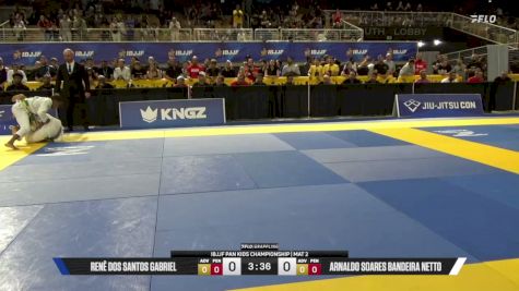 Renê Dos Santos Gabriel vs Arnaldo Soares Bandeira Netto 2026 Pan Kids Jiu-Jitsu IBJJF Championship