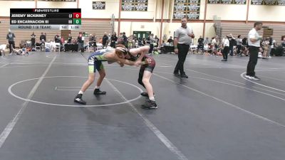 100 lbs Round 1 (8 Team) - Ed Encarnacion III, Headhunters vs Jeremy McKinney, Lions Den