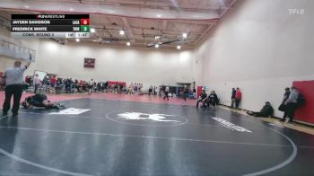 165 lbs Cons. Round 2 - Fredrick White, Trinity vs Jayden Davidson, Lake Catholic