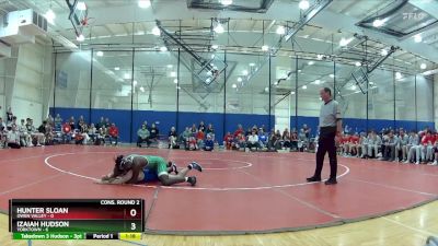 150 lbs Semis & Wb (16 Team) - Izaiah Hudson, Yorktown vs Hunter Sloan, Owen Valley